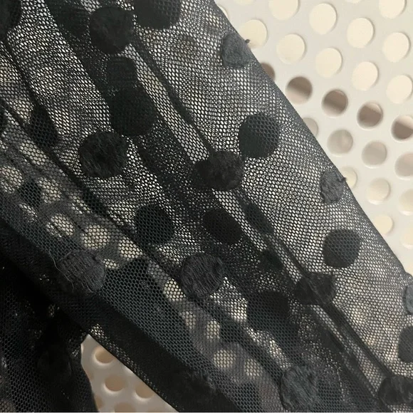 Lord & Taylor Sheer, Button-down, Collared Blouse Size XL Free with Purchase - Picture 8 of 10